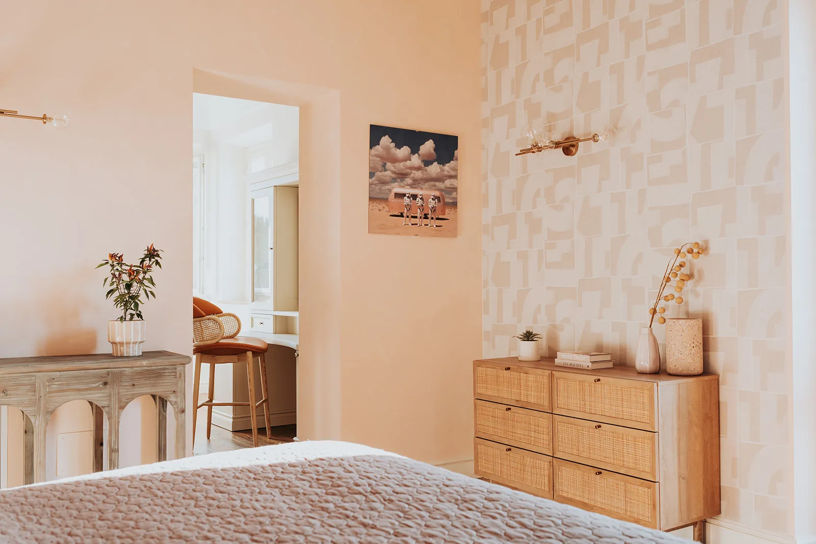 Schlafzimmer The Master im Maniero Montecassiano